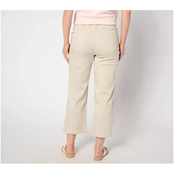 Belle by Kim Gravel Regular TripleLuxe Twill Guacho sand Bar Plus 28 A588016 - Picture 2 of 3